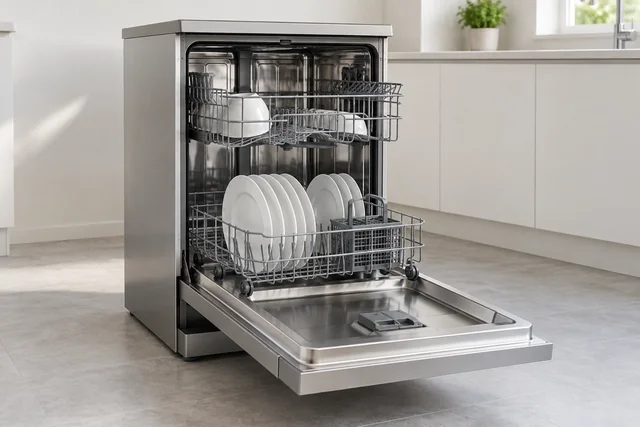 Illustration: dishwasher, not a specific brand model