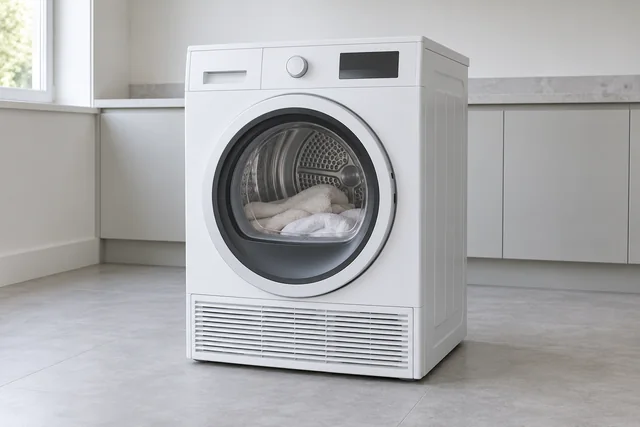 Illustration: tumble dryer, not a specific brand model