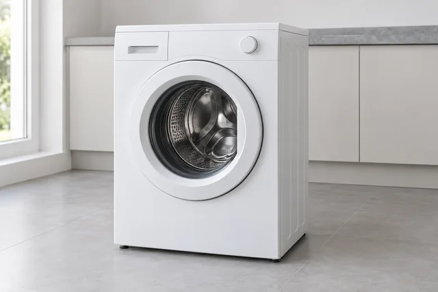 Appliance illustration: washing machine, not a specific brand model